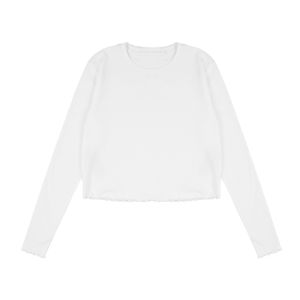 Greenlight Kaos Wanita Crop Top Lengan Panjang C140324