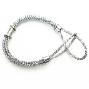 20 Inches Galvanized Stainless Whip Safety Rope Wire Anti-Dropping Arrestor Safety Cable
