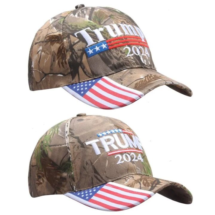 Donald Trump 2024 Maga Hat Cap Baseball Camo Usa Kag Make Keep America