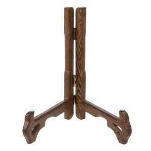 COUPLECOL Multifunction 3-7inch Wooden Decoration Plate Holder Display Stand Photo Frame Stand Easels
