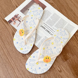 Free Shipping Cute WomenS Summer Flip-Flops Fashionable Outdoor Style New Design Suitable For Students Non-Slip For Bathroom Use Beach And Seaside