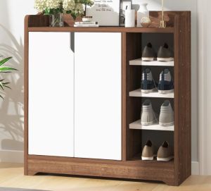 SUN HARDWARE SCANDINAVIAN WOODEN SHOE CABINET SH-17