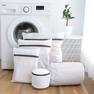 IMall Laundry Bags Washing Bags Mesh Net With Zip Household Washing Machine Clothes Underwear Bra Protection Bags