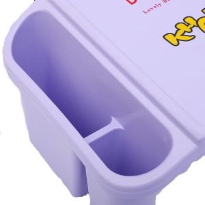 Cod / Meja belajar anak bahan plastik / Meja belajar anak kantong kiri kanan / Meja belajar anak plastik karakter dengan tempat penyimpanan peralatan menulis