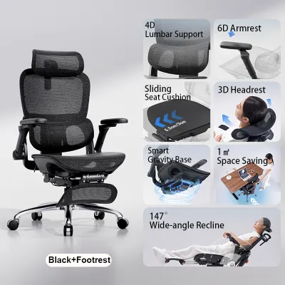 SIHOO B300 PRO Ergonomic Office Chair Precision Lumbar Support Gaming Chair 3D Wide Headrest Kerusi Rehat Malas 西昊人体工学椅子 - 3 Years Warranty