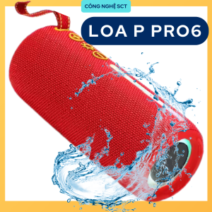 ( MỚI NHẤT 2025 ) Loa Bluetooth P Pro 6 Cao Cấp Pin Khoẻ Âm Thanh Hay Thiết Kế Thông Minh Có Hỗ Trợ USB THẺ NHỚ 3.5 ( Video shop quay thật 100% )