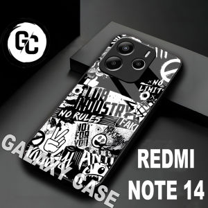 Softcase glossy redmi note 14/case redmi note 14 Cowok/casing redmi note 14/softcase/glitter