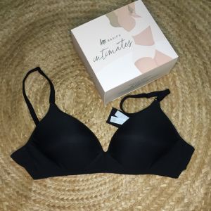 HTP Basics Intimates Non-Wire Bra | Full Coverage | Polyester Microfiber | Everyday Comfort | Soft & Lightweight | Sizes SM–2XL | Black Light Nude Dark Nude | No Underwire | Smooth Finish Under Clothes | ₱450