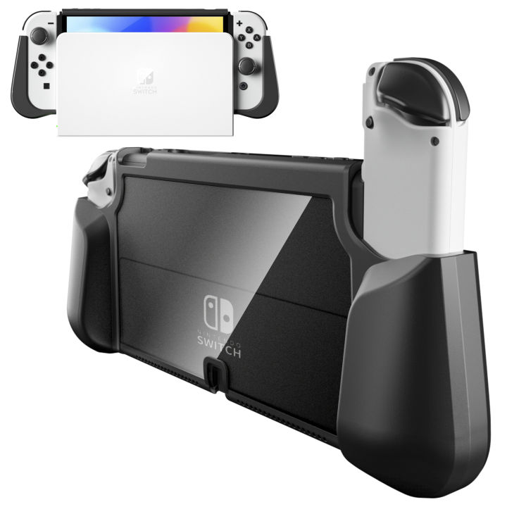 【LOCAL】PZOZ Case For Nitendo Switch OLED Case Removable Handle Holder  Protective Cover Free Plug Unplug Dock Ultra-thin Accessories Lazada PH