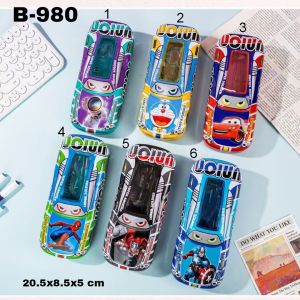 SOS Kotak Pensil Kaleng mobil Set 8.5x21 / Tempat Pensil / Pencil Case
