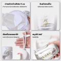 Dbetter แก้วเชคโปรตีน แก้วเชค สเกลคู่ ชงโปรตีน เก็บความเย็น กระบอกเชค Whey Protein ขนาด 590ml. 