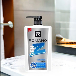 Dầu Gội Romano Gen Z 610g Hương Sea Breeze/ Forest Cedar – Sạch Gàu Thơm Lâu