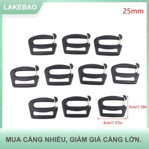 【LAKEBAO】 10pcs DIY G Móc vải khóa nhanh chóng phát hành 25 38mm Ba Lô Túi clip cho hành lý bao Đi Bộ Đường Dài Ba lô dây đeo ngoài trời