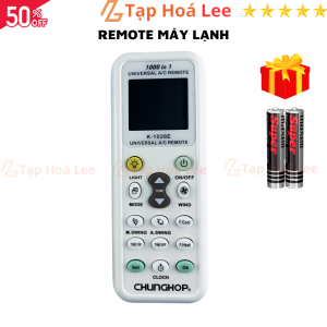 Điều khiển điều hòa CHUNGHOP K-1028E remote máy lạnh CHUNGHO - Tặng kèm pin - Tạp Hoá Lee