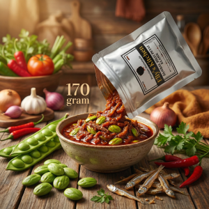 Sambal Bilis Petai Klasik Ellys Kitchen 170g 285g - Sambal Homemade Sedap Pedas [Ready to Eat]