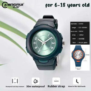 Free gift box /MINGRUI Student Fashion Waterproof Watch Kids Quartz Sports Watch for Boys and Girls