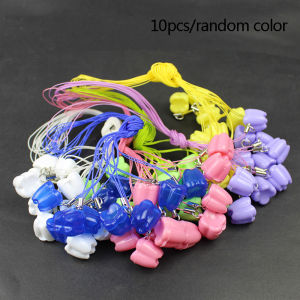 YAFEN 10pcs Colorful Baby Kids Tooth Storage Box Organizer Milk Teeth Keepsake Holder