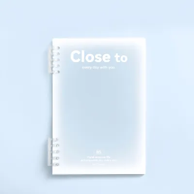 Buku A5 Buku Tulis Sekolah Lucu Aesthetic Notebook Aesthetic Lose Leaf Binder untuk Kantor Sekolah Kuliah