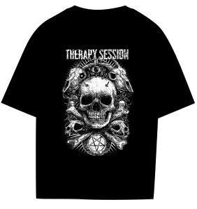 Baju atasan distro cewek cowok THERAPY SESSION RUBHK016-068