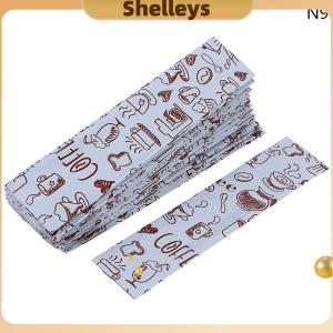 [Shelleys] ถุงเก็บกาแฟผงแบบปิดผนึกด้วยความร้อน50ชิ้นถุงฟอยล์อลูมิเนียมแบบเปิดด้านบนถุงใส่น้ำผึ้งบรรจุภัณฑ์ตัวอย่างขนาดเล็ก