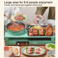 Toha bbq grill Barbecue Multi-Function Skewer Cooker Electric Bbq Pan Kitchen Home Appliances. 