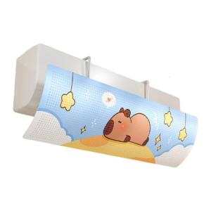 Adjustable Wind Diverter Bedroom Air Conditioner Wind Deflector Breathable Air Conditioning Baffle for Baby Room
