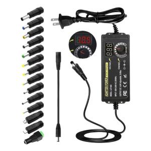 ตัวแปลงอะแดปเตอร์สวิตชิ่งอเนกประสงค์ปรับได้3V-24V อะแดปเตอร์จ่ายไฟเพาเวอร์อะแดปเตอร์14ปลาย