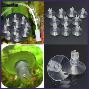 [Heartsbat] 10 x Aquarium Fish TANK suction CUP ผู้ถือดูดสำหรับปั๊มลมสายท่อ