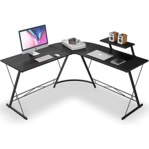 COD L-Shaped Corner Desk Computer Gaming Desk PC Table Study table Home Office Writing Workstation