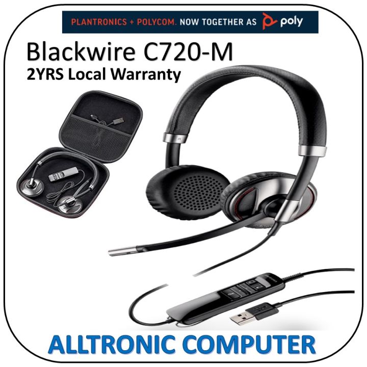 POLY Plantronics Blackwire 720 -M Stereo Telephony USB wired