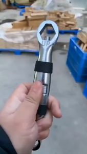 LANFY Adjustable Spanner 7-19mm High Torsion Universal Wrench Portable Non-slip Multifunctional Wear-resistant Flexible Hand Tool Car Repair