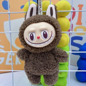 MJJ8 Hoạt hình Móc khóa nhung lông labubu Vinyl Macaron Móc chìa khóa xe ô tô Phụ kiện cặp sách dây chuyền túi Quà Tặng