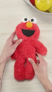 Sesame Street Elmo Take Along Buddy Plush Premium Plush Toy for Ages 1 & Up Red 13”