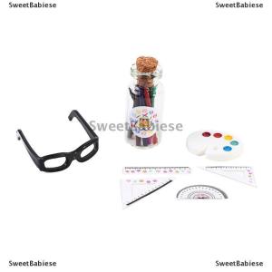 [COD] SweetBabiese 14pcs School Supplies ตุ๊กตาอุปกรณ์เสริมสำหรับตุ๊กตาของเล่นที่ดีที่สุดสำหรับตุ๊กตาสาว