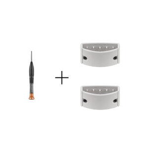 ตะขอล็อคหูฟังสำหรับมืออาชีพชุดซ่อมบำรุงกลไกการล็อคมีเครื่องมือไขควงโลหะสำหรับ QC35/35 II/45/