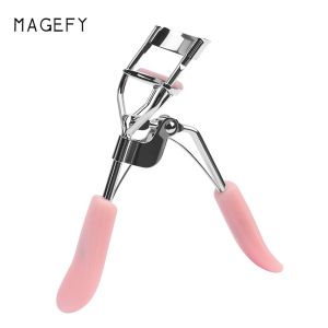 MAGEFY Pink Penjepit Bulu Mata Sisir Genggam Long Lasting Metal Eyelash Curler Clip Big Eye Cosmetic Tools Women Accessories1305