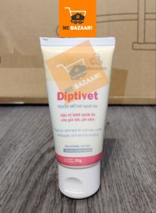 Vemedim Diptivet Kem Bôi Ngoài Da dạng mỡ Trị Viêm Da Ghẻ Xà Mâu Nhiễm Trùng Da cho Chó Mèo