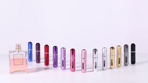 5ML Refillable Perfume  Spray Bottom-Filling Pump Portable Travel Outdoors Mini Minyak Wangi Botol