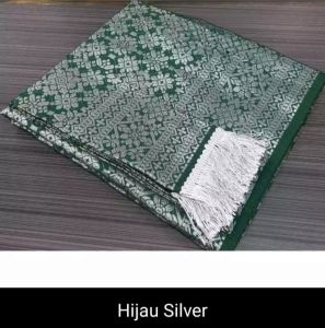 Rok Lilit Songket dan selendang songket Pasangan kebaya pesta elegan mewah