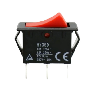 High Performances HY35C Push Button Switches 2 Pins ON OFF 125/250V 16/12A Acccessory for Home Projects and Tool