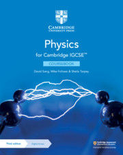 NEW CAMBRIDGE IGCSE PHYSICS COURSEBOOK WITH DIGITAL ACCESS (2 YEARS) - 9781108888073 - CAMBRIDGE UNIVERSITY PRESS - SPEEDBOOKS.MY