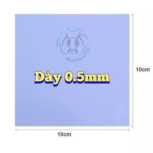 Miếng dẫn nhiệt thermal pad 5W/mK cho vga chipset ic dày 0.5 1 1.5 2 2.5 3 5mm .kienstore358