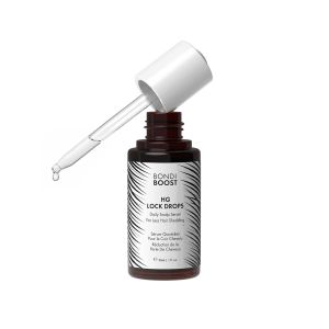 BondiBoost HG Lock Drops Daily Hair Serum for Women – Non-Greasy Reduces Hair Thinning Stimulates Scalp Supports Thicker Fuller Hair – Vegan Color-Safe Lightweight for All Hair Types & Textures