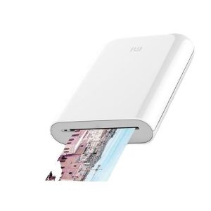 Xiaomi Mi Portable Photo Printer เครื่องปริ้นรูปภาพแบบพกพา เครื่องพิมพ์ AR 313 x 400dpi เครื่องพิมพ์รูปอัจฉริยะแบบพกพา เครื่องพิมพ์ภาพ ZINK กระดาษ 10/50PCS