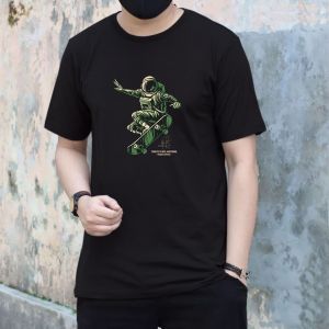 Kaos Cowok Terbaru 2023 Bamboo Apparel Neil Amstrong
