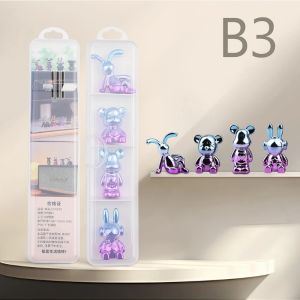 Ornament Pajangan Hiasan Aksesoris Meja Figure Rainbow Gold Silver Lucu Kecil Karakter Anak Mini Cantik Nordic Dekorasi