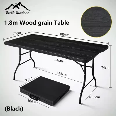 4FT 6FT Folding Table Computer Table Study Table Heavy Duty Folding Table for Office Outdoor Picnic