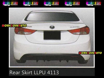 LLPU4113 Hyundai Elantra Centre Rear Diffuser (M&S) Body kit Bodykit