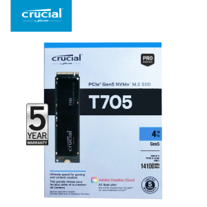 Crucial 4TB T705 NVMe Gen5 M.2 SSD