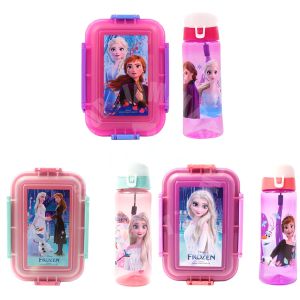 Frozen2 Limited Edition Lunch Box Bottle set bekas makanan takeaway food rice box sekolah colorful cartoon kartun hadiah gift present boy girls